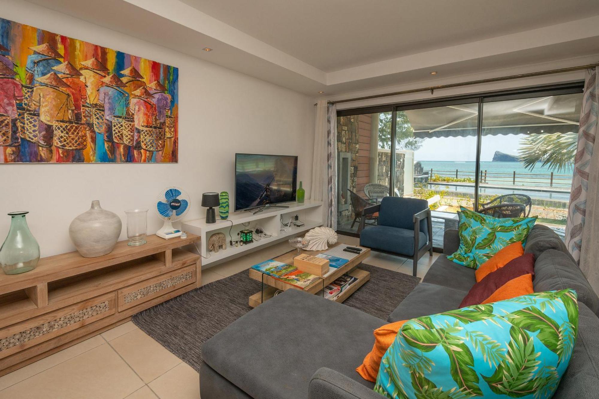 Luxury Beachfront Duplex, Coin De Mire View / 3Bed Кап Малёрё Экстерьер фото